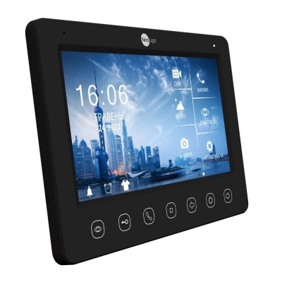 Відеодомофон 7" NeoLight KAPPA+ HD WF Black з детектором руху і записом відео Відеодомофон 7" NeoLight KAPPA+ HD WF Black з детектором руху і записом відео