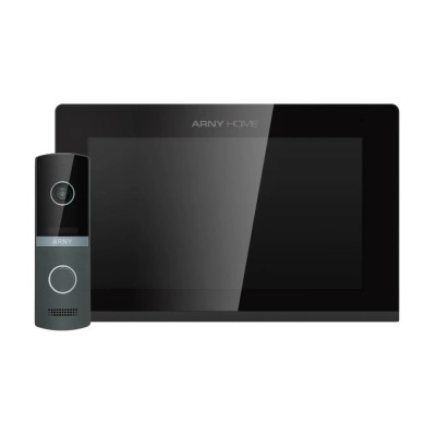 Комплект видеодомофона ARNY AVD-7423A Black+AVP-NG230 2Мп Graphite