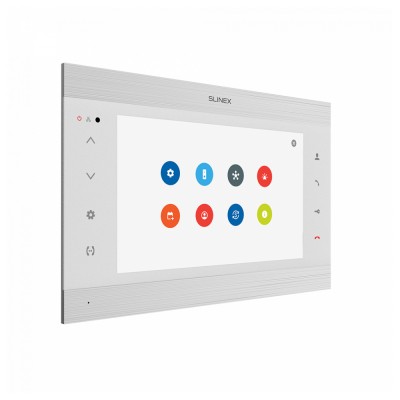 Відеодомофон Slinex SL-10N Cloud (silver + white) з Wi-Fi, детектором руху і записом відео Відеодомофон Slinex SL-10N Cloud (silver + white) з Wi-Fi, детектором руху і записом відео