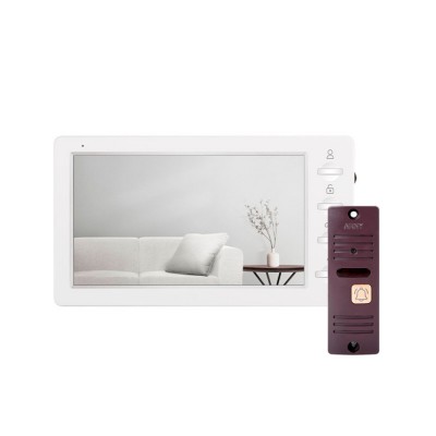 Комплект AVD-7008FHD (белый/коричневый) Комплект AVD-7008FHD (белый/коричневый)