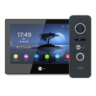 Комплект Neolight ALPHA Hybrid HD KIT B/Black: гібридний відеодомофон 8 Комплект Neolight ALPHA Hybrid HD KIT B/Black: гібридний відеодомофон 8