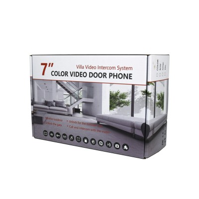 Комплект відеодомофону JT201HD Kit: Wi-Fi відеодомофон 7", відеопанель, карта пам'яті 32 ГБ у комплекті, з підтримкою Tuya Smart Комплект відеодомофону JT201HD Kit: Wi-Fi відеодомофон 7", відеопанель, карта пам'яті 32 ГБ у комплекті, з підтримкою Tuya Smart