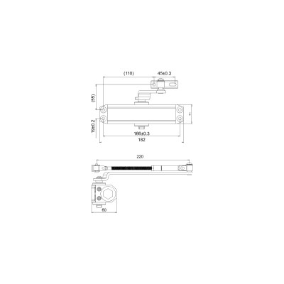 Дотягувач Cisa 60460.03.0.45