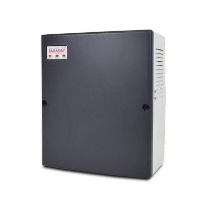 Безперебійний блок живлення Faraday Electronics 55W UPS ASCH PLB під акумулятор 9А/г в пластиковому боксі