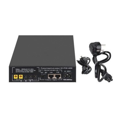Источник бесперебойного питания GreenVision GV-701-UPS-DC16-60W для Wi-Fi роутеров со встроенным аккумулятором Источник бесперебойного питания GreenVision GV-701-UPS-DC16-60W для Wi-Fi роутеров со встроенным аккумулятором