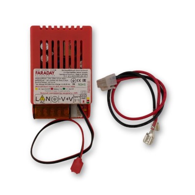Безперебійний блок живлення Faraday Electronics UPS 20W Smart ASCH PL під акумулятор 4А/г в пластиковому корпусі Безперебійний блок живлення Faraday Electronics UPS 20W Smart ASCH PL під акумулятор 4А/г в пластиковому корпусі