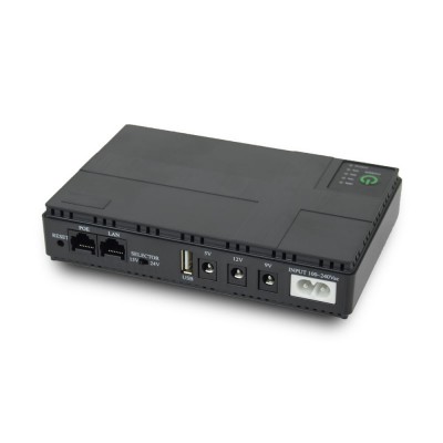 Источник бесперебойного питания DCP-018W Mini UPS для Wi-Fi роутера.