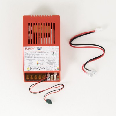 Безперебійний блок живлення Faraday Electronics 85W UPS Smart ASCH PL під акумулятор 12-18А·год в пластиковому корпусі Безперебійний блок живлення Faraday Electronics 85W UPS Smart ASCH PL під акумулятор 12-18А·год в пластиковому корпусі