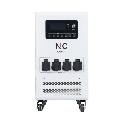 Зарядна станція NC-energy NCE5P5U48ua 5.2 кВт, LiFePO4 5.12 кВт·год, мобільна інверторна система