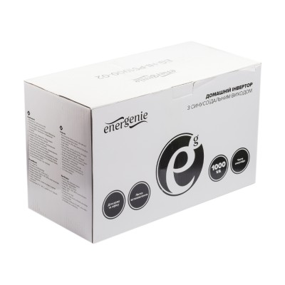 Джерело безперебійного живлення EnerGenie EG-HI-PS1000-02 1000ВА / 600Вт лінійно-інтерактивне з правильною синусоїдою