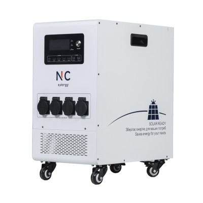 Зарядна станція NC-energy NCE5P5U48ua 5.2 кВт, LiFePO4 5.12 кВт·год, мобільна інверторна система Зарядна станція NC-energy NCE5P5U48ua 5.2 кВт, LiFePO4 5.12 кВт·год, мобільна інверторна система