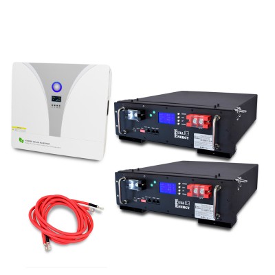 Автономная система бесперебойного питания мощностью 8 кВт с LiFePO4 АКБ