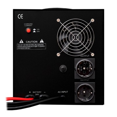 Джерело безперебійного живлення LogicPower LPL-PSW-2000VA+ (1400 Вт) 24 В з правильною синусоїдою Джерело безперебійного живлення LogicPower LPL-PSW-2000VA+ (1400 Вт) 24 В з правильною синусоїдою
