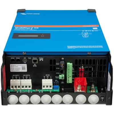 Інвертор Victron Energy MultiPlus-II 48/5000/70-50-GX однофазний з чистою синусоїдою Інвертор Victron Energy MultiPlus-II 48/5000/70-50-GX однофазний з чистою синусоїдою