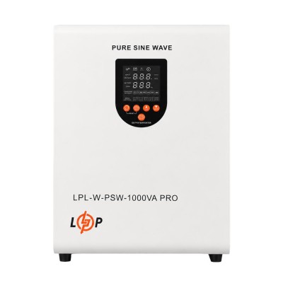 Джерело безперебійного живлення LogicPower LPL-W-PSW-1000VA PRO (700 Вт) 12 В з правильною синусоїдою