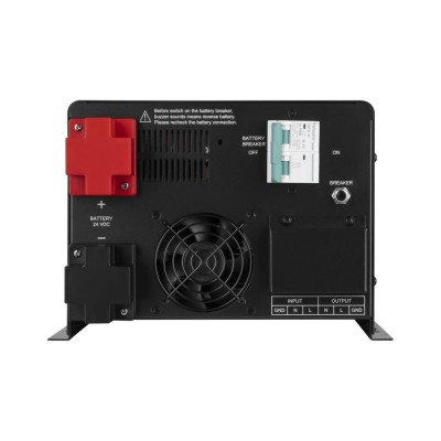 Джерело безперебійного живлення Logicpower LPE-W-PSW-3600VA+ 24V (2500Вт) 1-40A з правильною синусоїдою Джерело безперебійного живлення Logicpower LPE-W-PSW-3600VA+ 24V (2500Вт) 1-40A з правильною синусоїдою