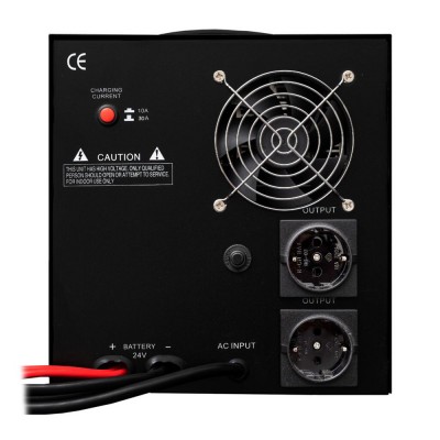 Джерело безперебійного живлення LogicPower LPL-PSW-2500VA+ (1800 Вт) 24 В з правильною синусоїдою