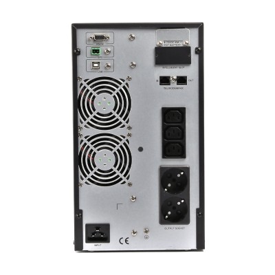 Джерело безперебійного живлення EnerGenie EG-UPSO-3000 3000ВА / 2700Вт подвійного перетворення з правильною синусоїдою