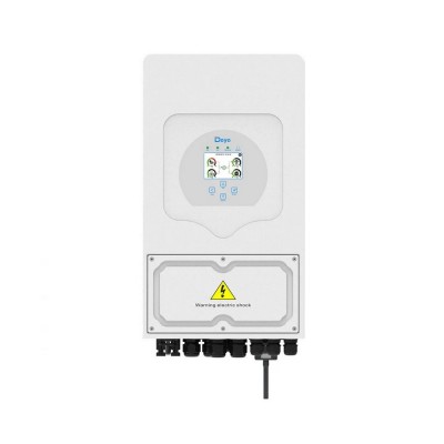 Інвертор Deye SUN-06K-SG05LP1-EU WiFi (6 kW, 1 фаза, 2 MPPT, LV) гібридний однофазний чиста синусоїда