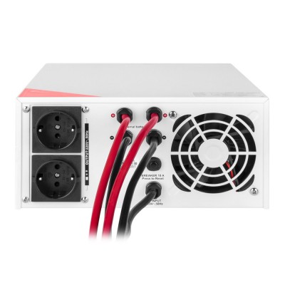 Джерело безперебійного живлення Logicpower LPM-PSW-1500VA White 12V (1050 Вт) з правильною синусоїдою