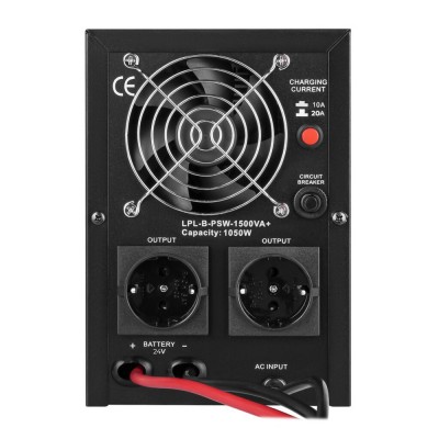 Джерело безперебійного живлення LogicPower LPL-B-PSW-1500VA+ (1050 Вт) 24 В з правильною синусоїдою