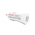Автомобильное зарядное устройство Faraday Electronics 18W/USB/2.4A +1 A car с 2 USB выходами 2.4А и 1А
