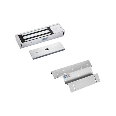 Электромагнитный замок YM-500 с ZL-образным кронштейном MBK-500ZL