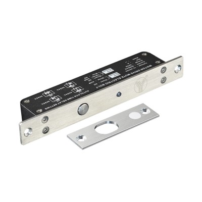 Ригельний замок Yli Electronic YB-1300MD(LED) врізний з електроприводом, LED індикацією для контролю доступу