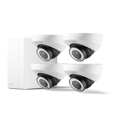 Комплект IP відеоспостереження CYVIO POE Dome 4Kit 8MP N2814D
