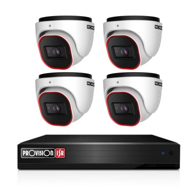 Аналоговий комплект відеоспостереження 5Мп Provision-ISR, купол