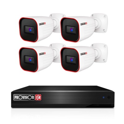 Аналоговий комплект відеоспостереження 5Мп Provision-ISR, циліндр