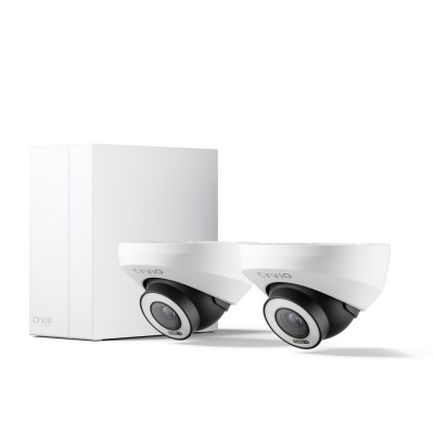 Комплект IP відеоспостереження CYVIO POE Dome 2Kit 8MP N2412D