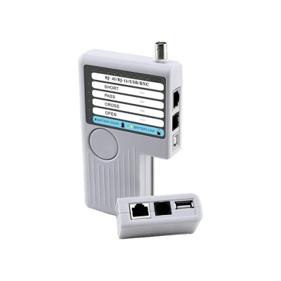 Тестер кабелів Noyafa NF-3468 для тестування RJ45, RJ11, BNC, USB