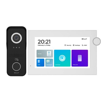 IP-комплект домофону Bas-IP BAS KIT AV-06 black + AZ07LL white IP-комплект домофону Bas-IP BAS KIT AV-06 black + AZ07LL white