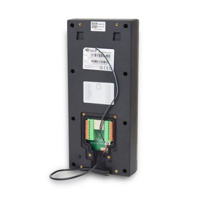 Многоабонентская IP-вызовная панель Bas-IP AV-09KFBI (black) со считывателем UKEY и распознаванием лиц для IP-домофонов