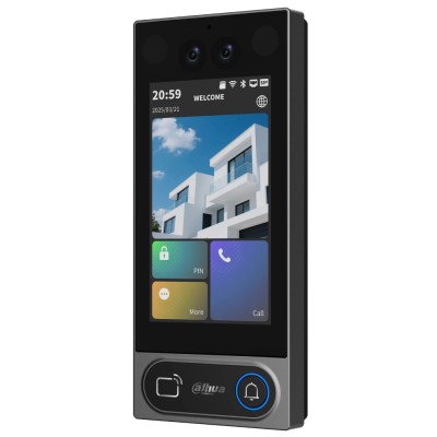 IP-видеопанель 2 Мп Dahua DHI-VTO6631QS-WP с Wi-Fi, считывателем и распознаванием лиц IP-видеопанель 2 Мп Dahua DHI-VTO6631QS-WP с Wi-Fi, считывателем и распознаванием лиц