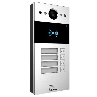 IP-панель 2 Мп Akuvox R20B X4 OW на 4 абонента