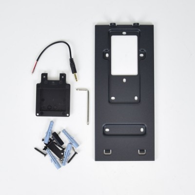 Многоабонентская IP-вызовная панель Bas-IP AV-09KFBI (black) со считывателем UKEY и распознаванием лиц для IP-домофонов