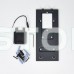 Многоабонентская IP-вызовная панель Bas-IP AV-09KFBI (black) со считывателем UKEY и распознаванием лиц для IP-домофонов