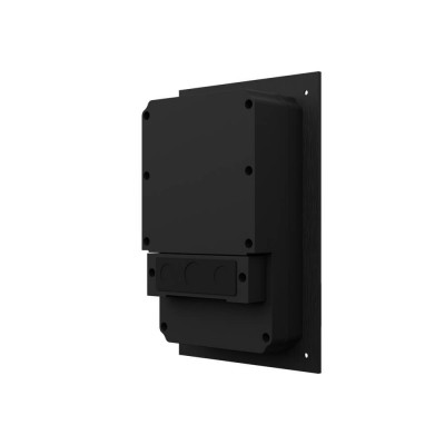 IP панель виклику Bas-IP AV-08FBL black з розпізнаванням облич і зчитувачем UKEY