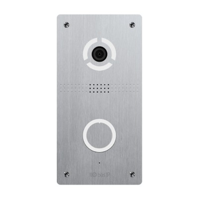 IP панель вызова Bas-IP AV-04FDI silver для IP-домофонов