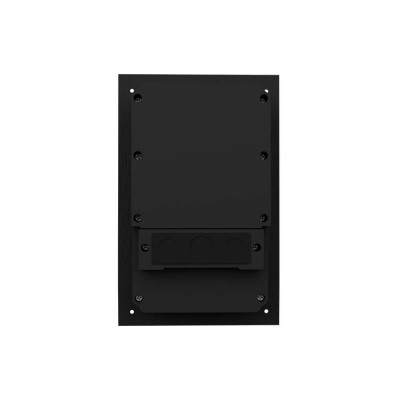 IP панель виклику Bas-IP AV-08FBL black з розпізнаванням облич і зчитувачем UKEY