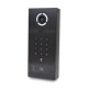 Багатоабонентська IP-виклична панель Bas-IP AV-09KFBI (black) зі зчитувачем UKEY та розпізнаванням облич для IP-домофонів