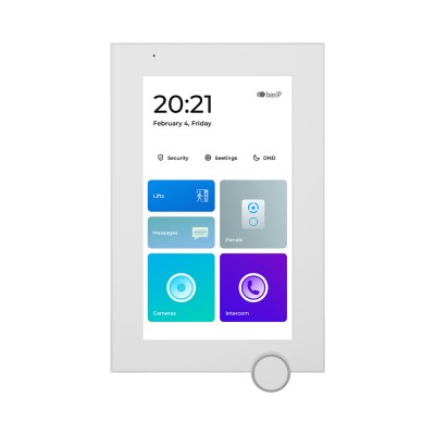 IP-комплект домофону Bas-IP BAS KIT AV-06 black + AZ07LL white