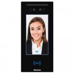 IP-панель виклику Akuvox E16C з біометричним терміналом розпізнавання облич (в масці), температури тіла та зчитувачем RFID карт