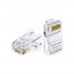 Конектор RJ45 8P8C 50 mkm 5E категорія P88U-C5E (100 шт.)