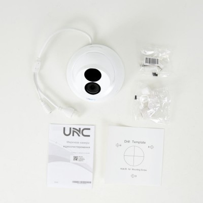 IP відеокамера UNC UND-4MIRP-30W/2.8 Е купольна 4 Мп вулична для відеоспостереження