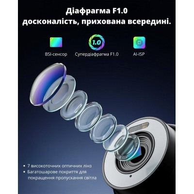 IP-відеокамера CYVIO POE Bullet 8MP (W2P1) для системи відеоспостереження