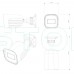 IP-відеокамера 2 Мп Provision-ISR I2-320IPSN-28-V4 (2.8 мм) з відеоаналітикою для системи відеоспостереження IP-відеокамера 2 Мп Provision-ISR I2-320IPSN-28-V4 (2.8 мм) з відеоаналітикою для системи відеоспостереження