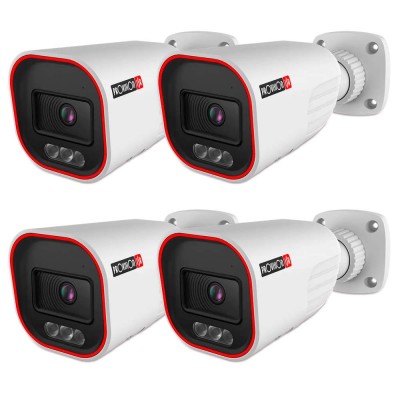 Комплект на 4 IP-камери 2 Мп Provision-ISR BMV-320SRN-36 (3.6 мм)